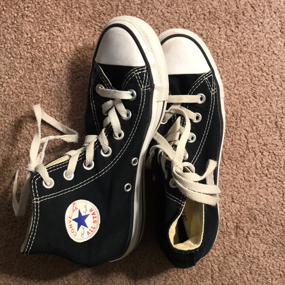 Converse high tops.